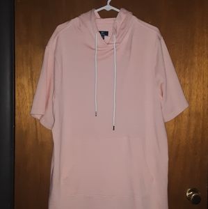 Light Pink Short Sleeved Hoodie 💕